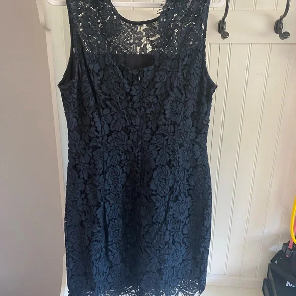 Banana Republic | Dresses | Banana Republic Nwt Navy Lace Dress | Poshmark